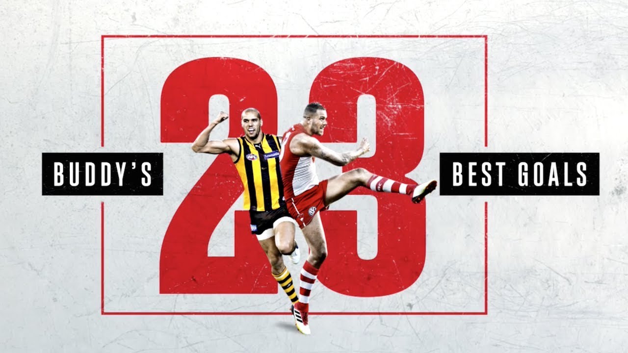 Lance Franklin's 23 biggest and best goals | Buddy 300 | AFL