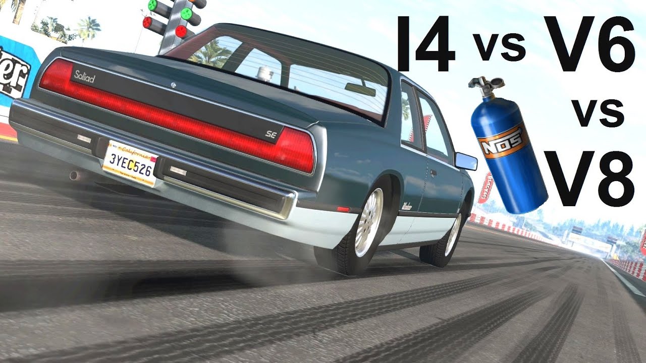 How Much Nitrous Can A Stock Soliad Wendover Take? BeamNG. Drive
