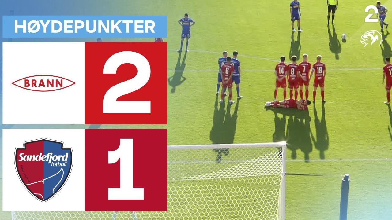 Brann 2 - 1 Sandefjord - Høydepunkter