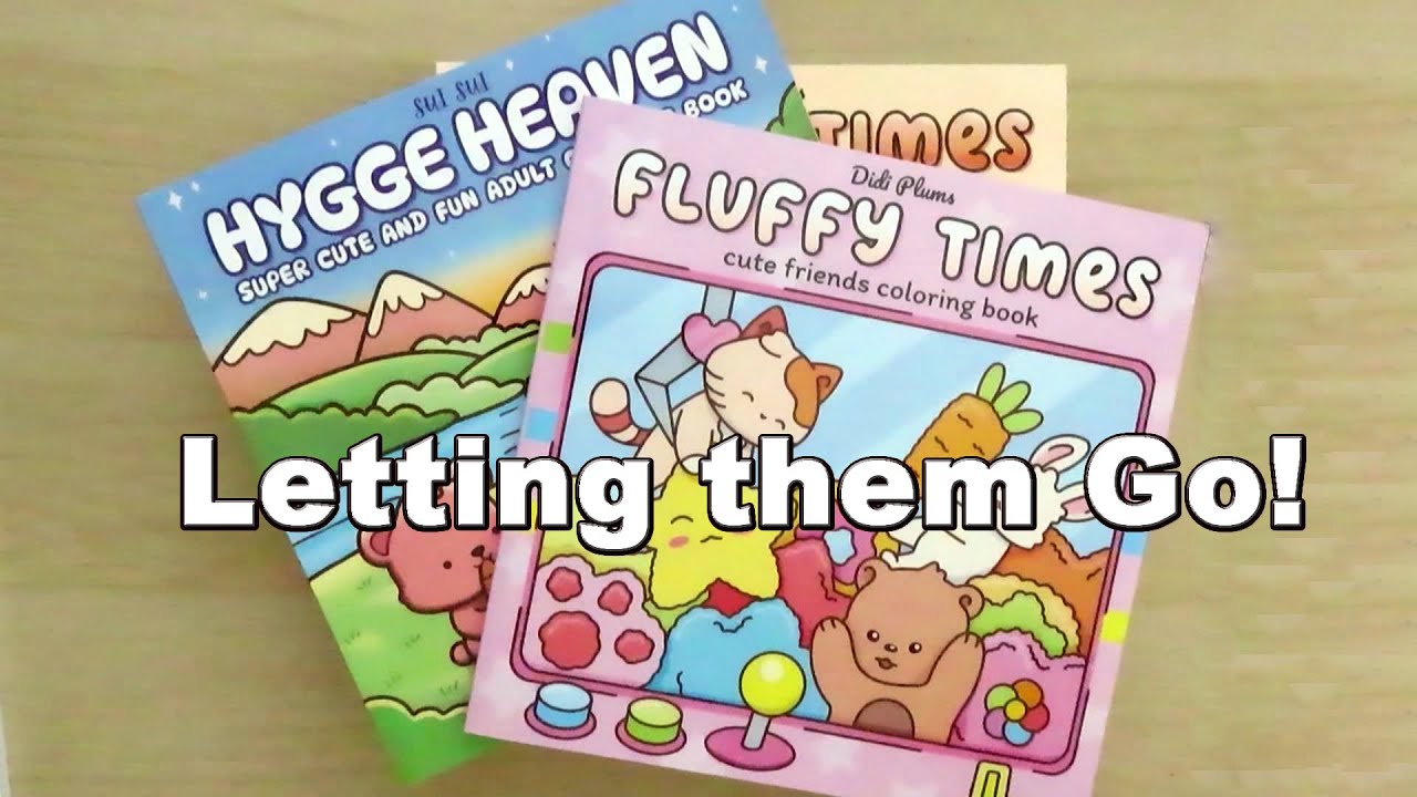 Cute, Comfy & Cozy Colouring Book Destash / Unhaul