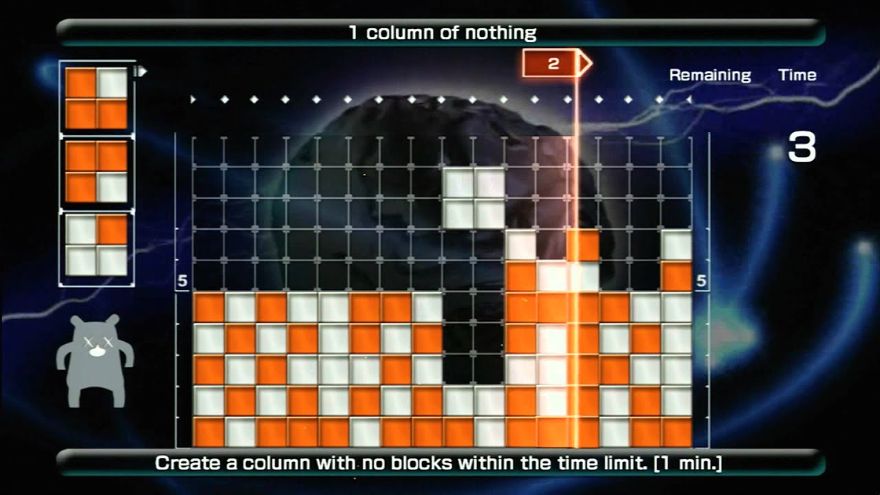 CGRundertow LUMINES LIVE! for Xbox 360 Video Game Review