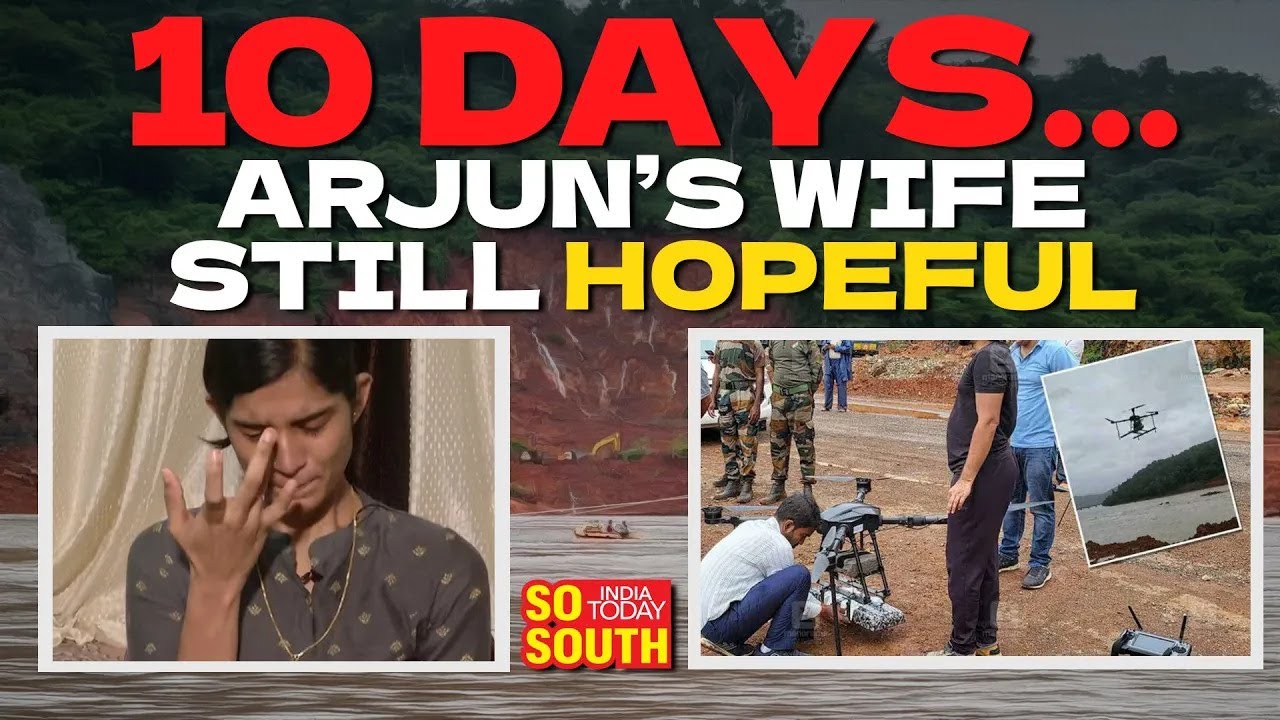 Shirur Landslide: 10 Days On No Trace Of Arjun But, Wife Hangs On To Hope| SoSouth