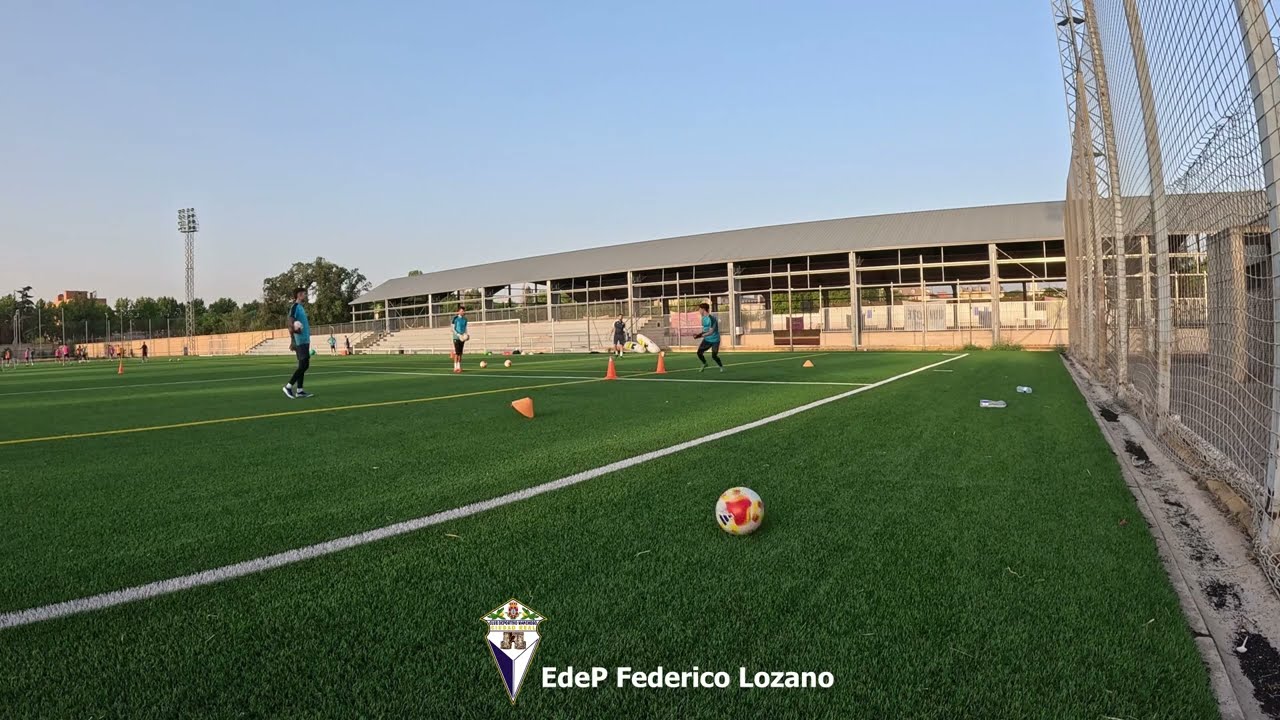 Club Deportivo Manchego / 1er equipo 25/26 - Trabajo técnico de tomas, caídas y saques con manos
