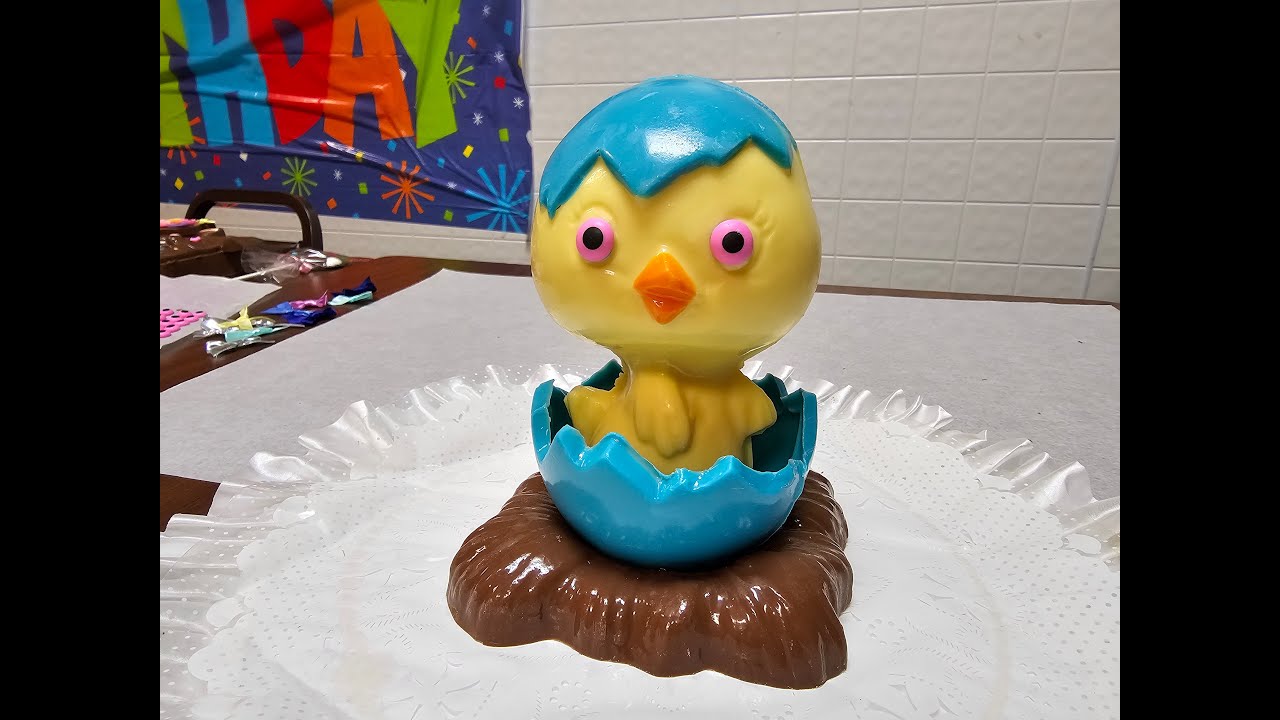 Delightful Chocolate Hatching Chick