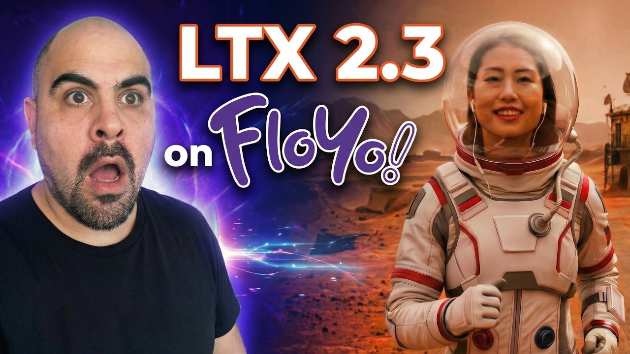 Полный конвейер визуальных эффектов ComfyUI LTX 2.3: от ключевых кадров до финального результата.