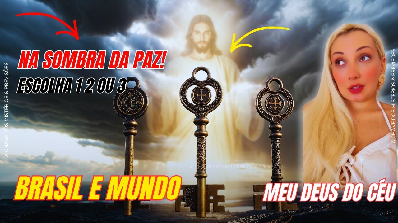 NA SOMBRA DA PAZ! NOVAS PREVISÕES BRASIL E MUNDO E VC ! COM CHALINE GRAZIK