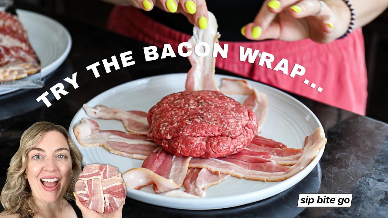 How To Bacon Wrap Burgers (Weave Technique)