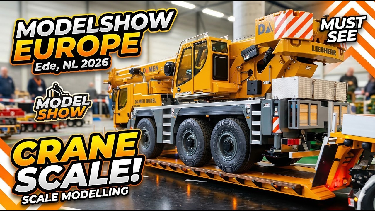 RMW Techno Scale Models: CRUSHING it at Modelshow Europe 2026! 🚜💥