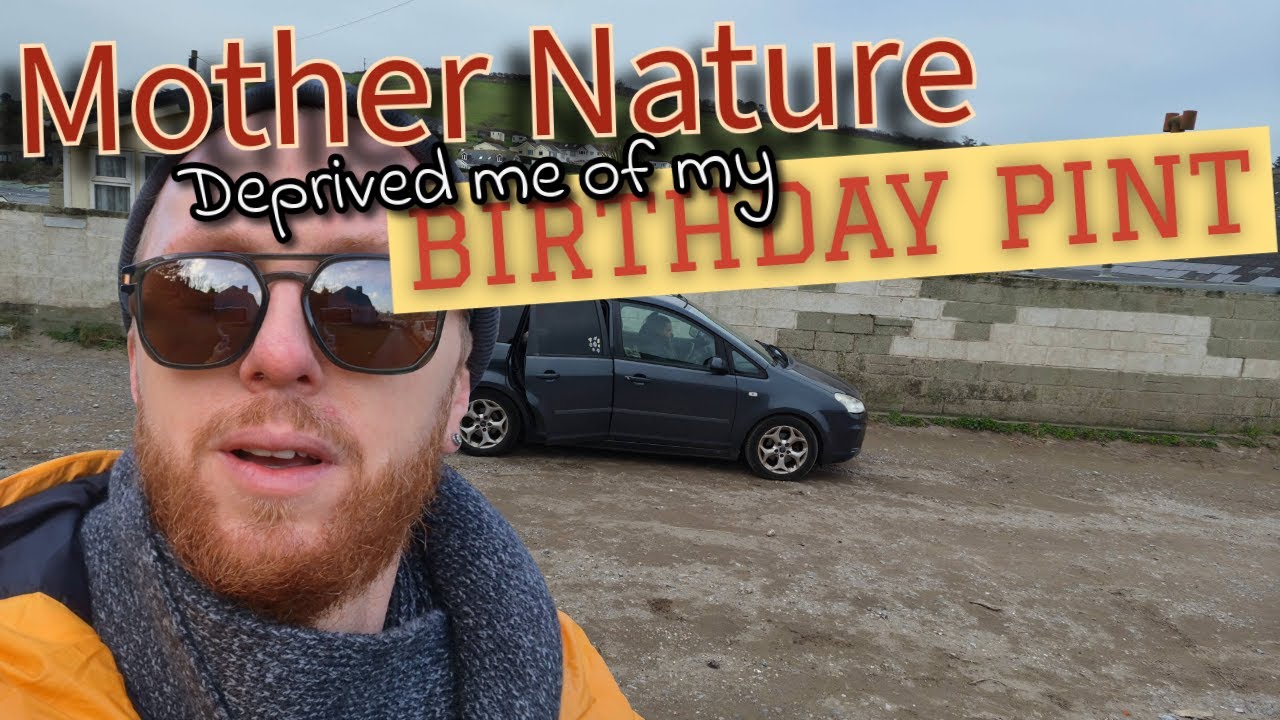 No Birthday Pint Thanks to Mother Nature — This Hidden Gem Made It Worth It. Plymouth, beach walk.