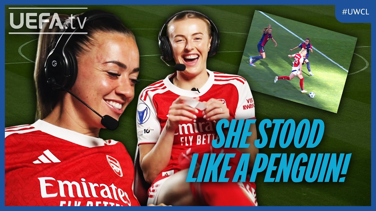 Arsenal Players Commentate On Their Champions League Moments!