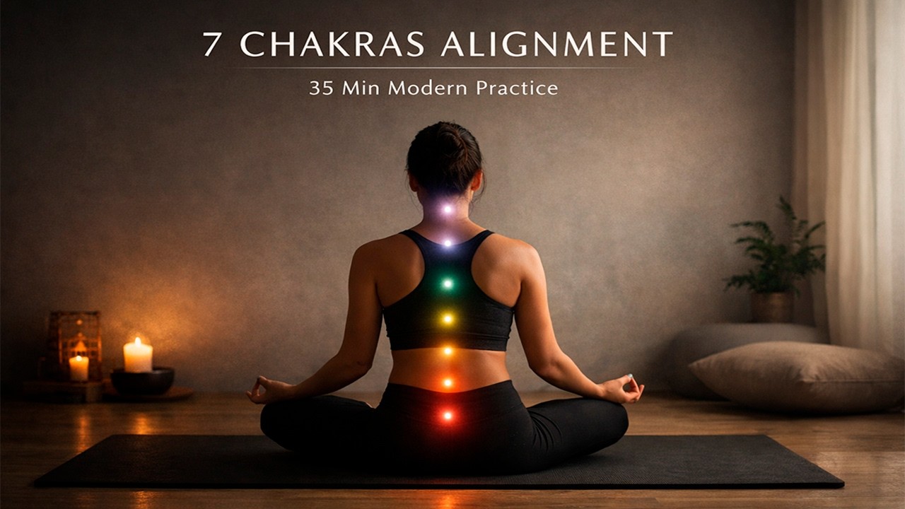7 Chakras Alignment — 35 Min Modern Practice
