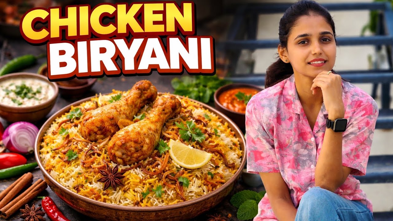 🐓Chiken Biriyani 🍽️ /Bachelor cooking 👩‍🍳.. please subscribe 🙏