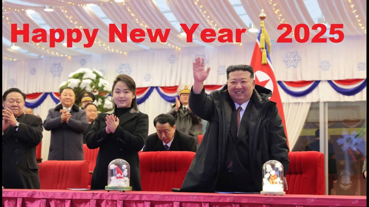 Kim's Extravagant New Year's 2025 Celebration -  with Daughter Ju Ae