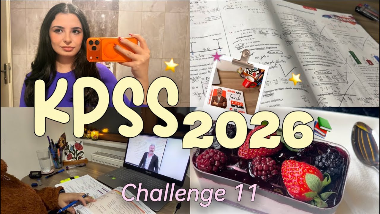 🎯 21 Gün Challenge | 11. Gün: Vazgeçmek Yok! KPSS 2026 İçin Tam Gaz Devam! 📚 #keşfet #kpss2026
