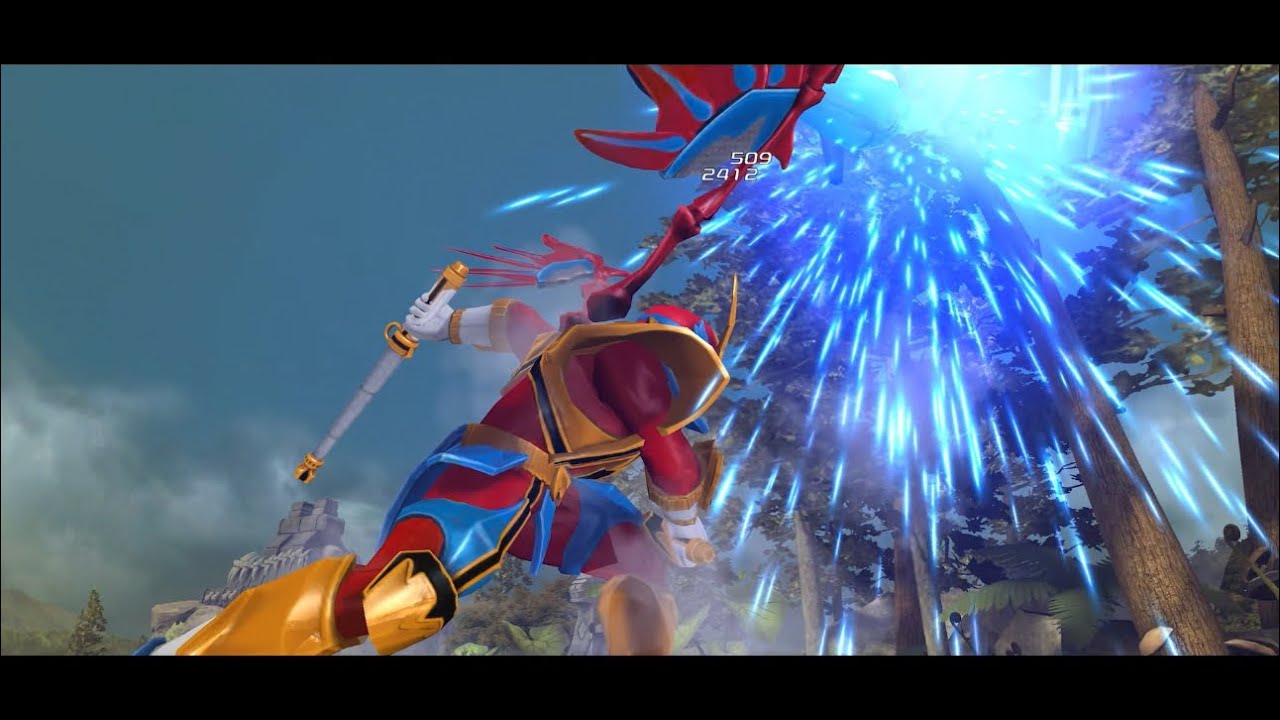 Nick Russell The Red Mystic Force Ranger Gameplay Part 1! Power Rangers Legacy Wars