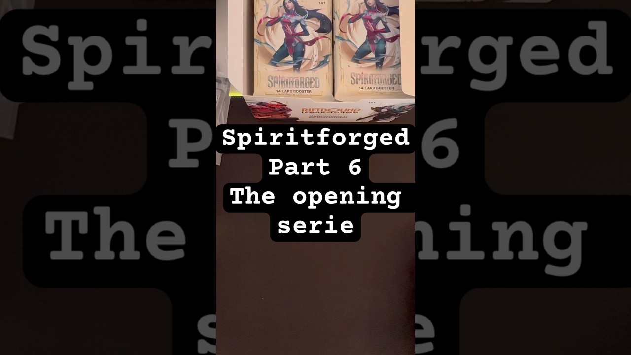 Spiritforged - Part 6. Will this pack be godo or not?? #leagueoflegends #riftbound #spiritforged