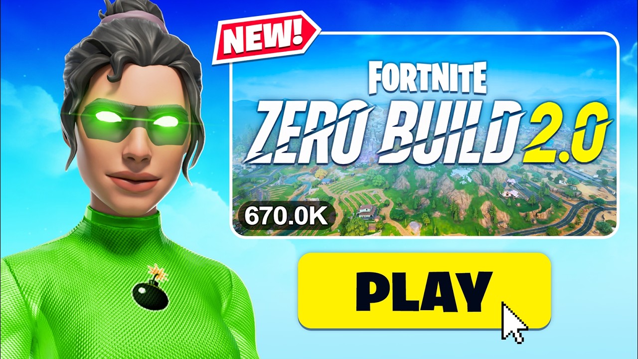 Fortnite Zero Build 2.0 УЖЕ ЗДЕСЬ!