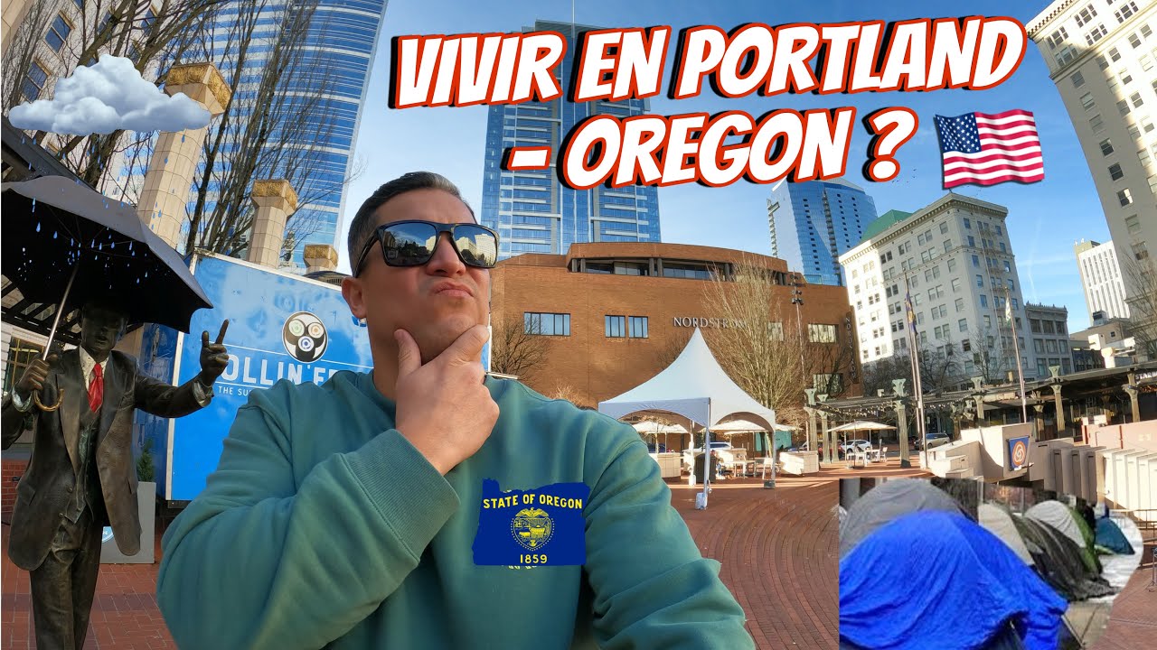 Cuanto cuesta vivir en OREGON 🇺🇸PORTLAND 🌲☔️y sus principales ciudades 🏙️