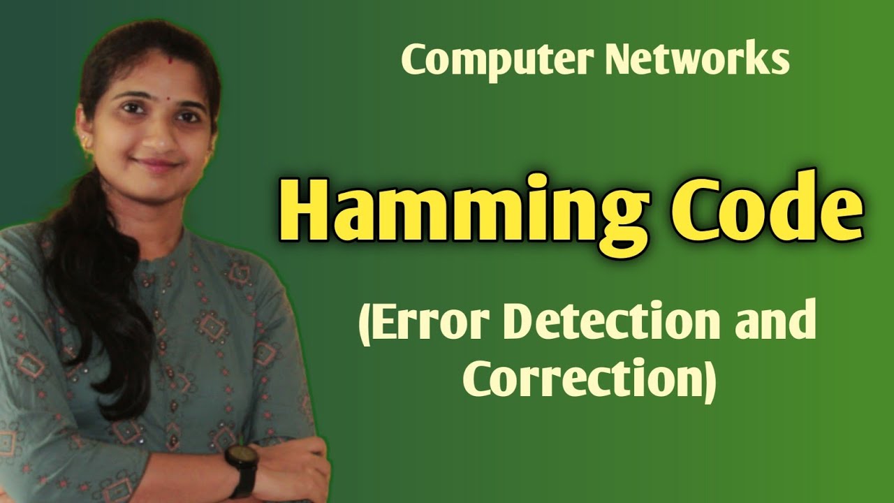 Lec -20: Hamming Code | Error Correction Code with Examples | Computer Networks(malayalam)