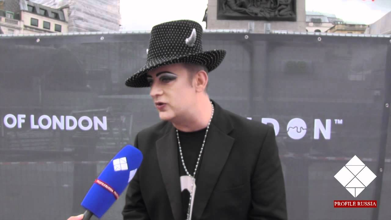 Гей парад в Лондоне. World pride 2012 Boy George Interview