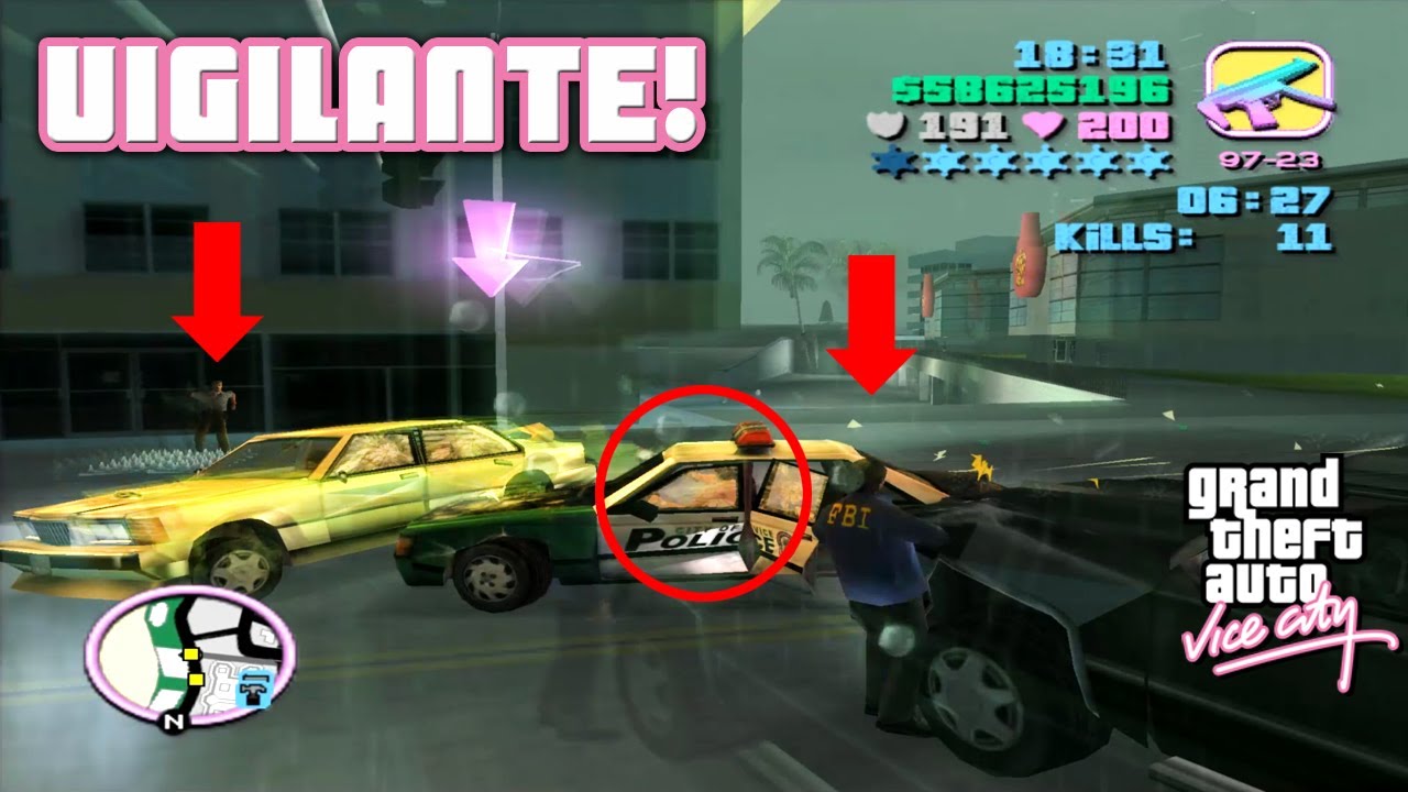 Vigilante  Fun! / Levels 1-12 / GTA Vice City