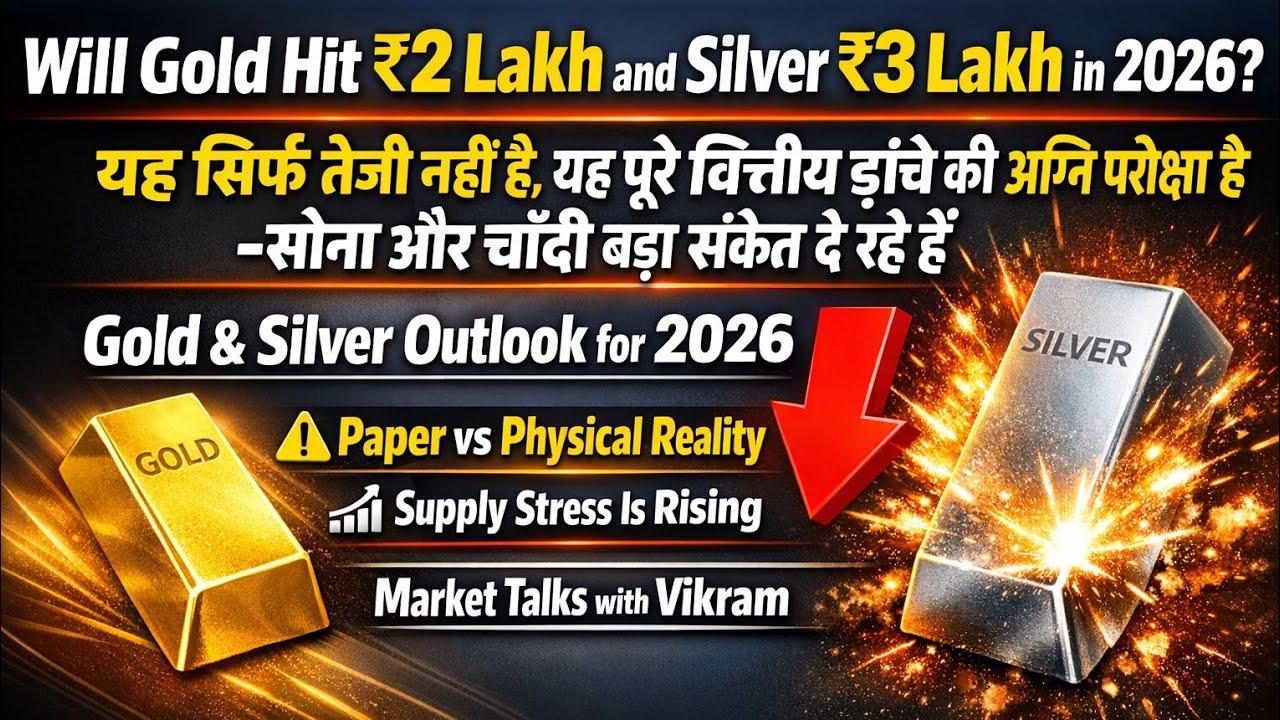 4 jan:Gold Silver 2026 Outlook: Rally, Correction ya Bubble? Geopolitics, Banks & Paper vs Physical 