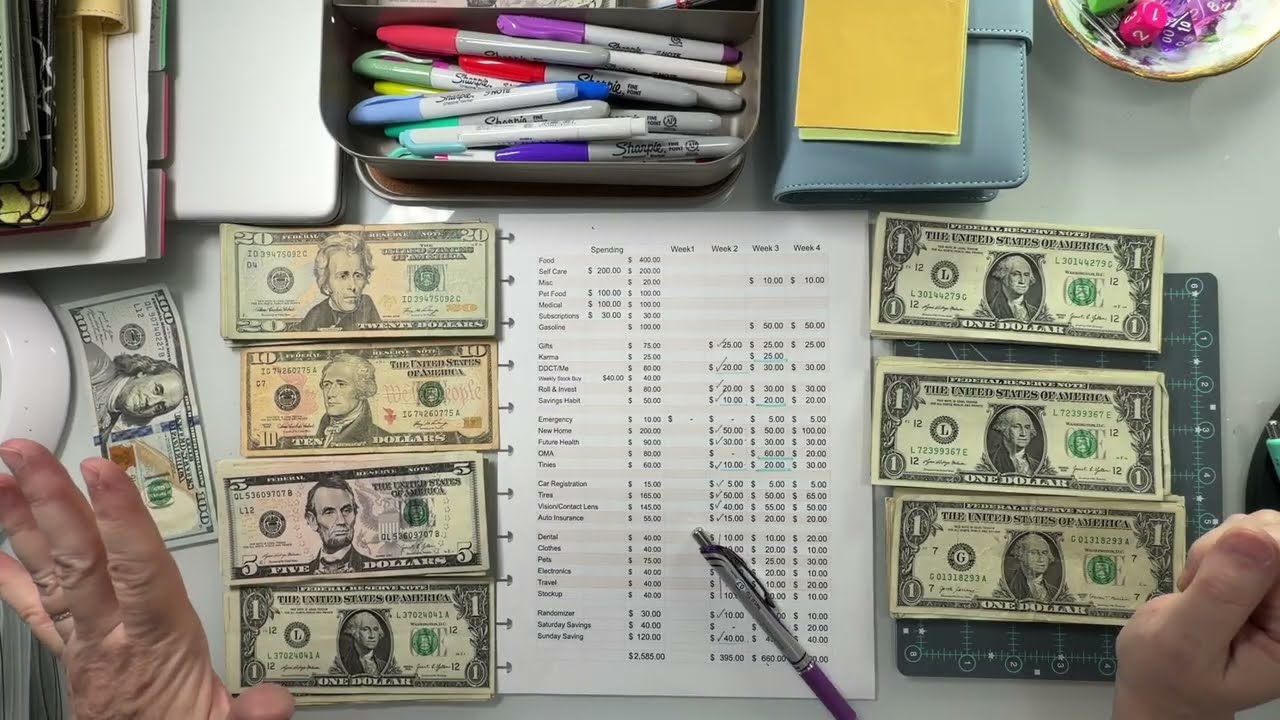 Counting Out the Cash | Weekly Cash Stuffing & Budget With Me