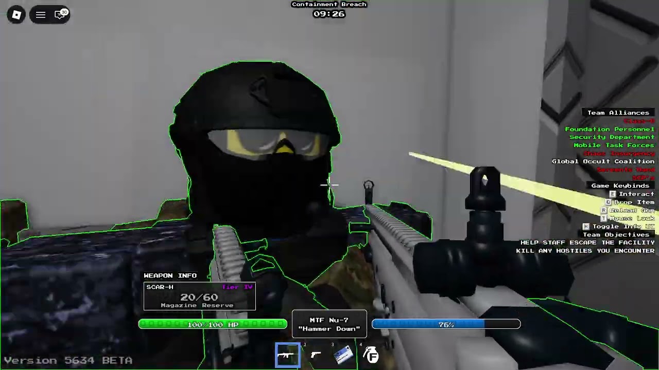 Some more SCP retro breach