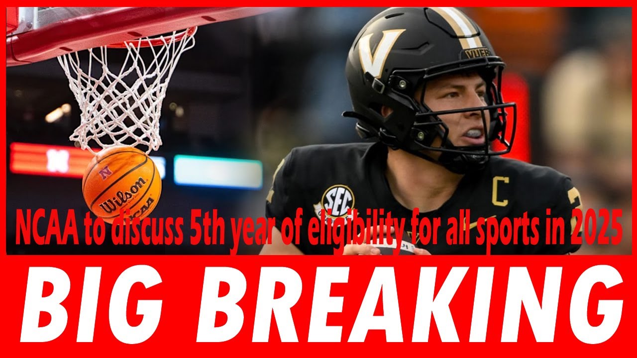 NCAA to discuss 5th year of eligibility for all sports in 2025
