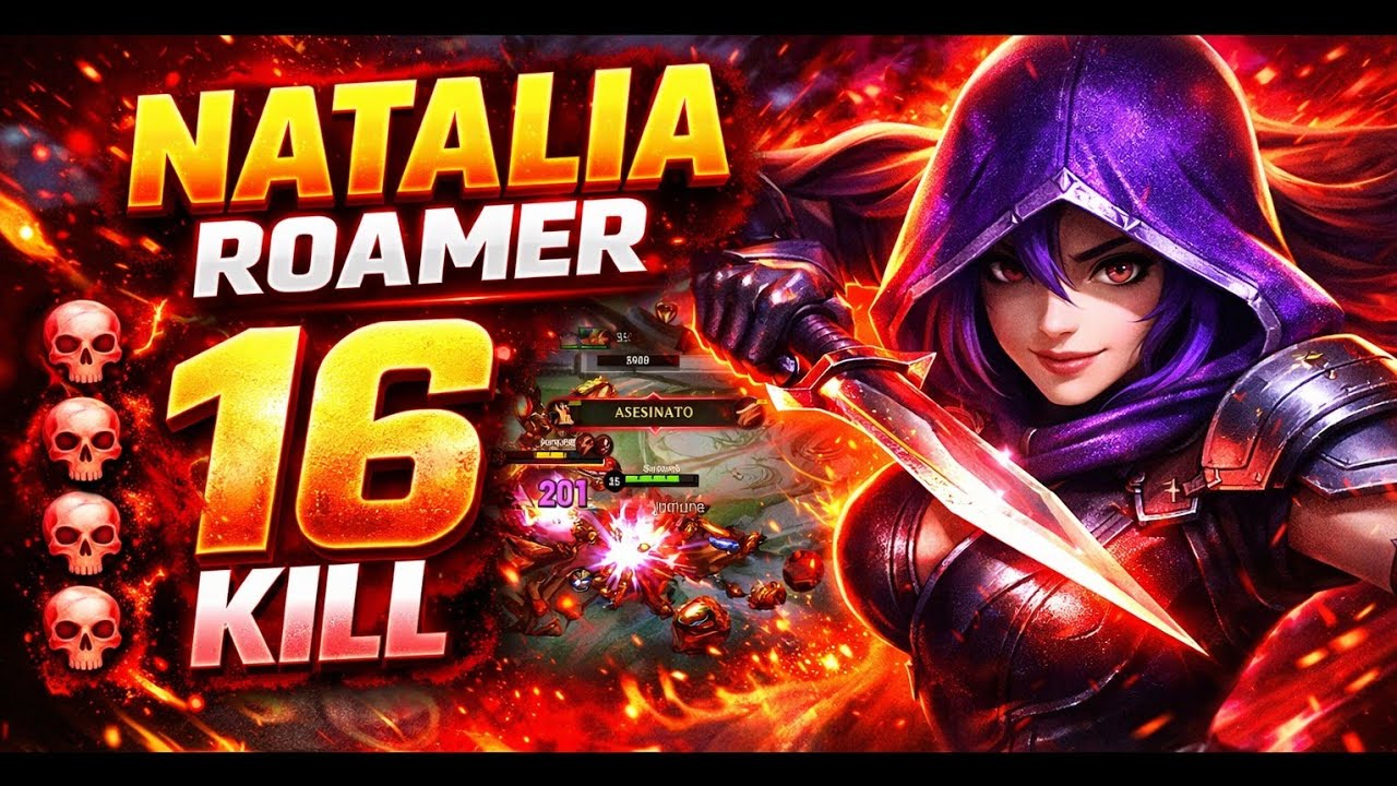 👉 Natalia ROAMER PRO 😈 16 KILLS — Invisible y mortal