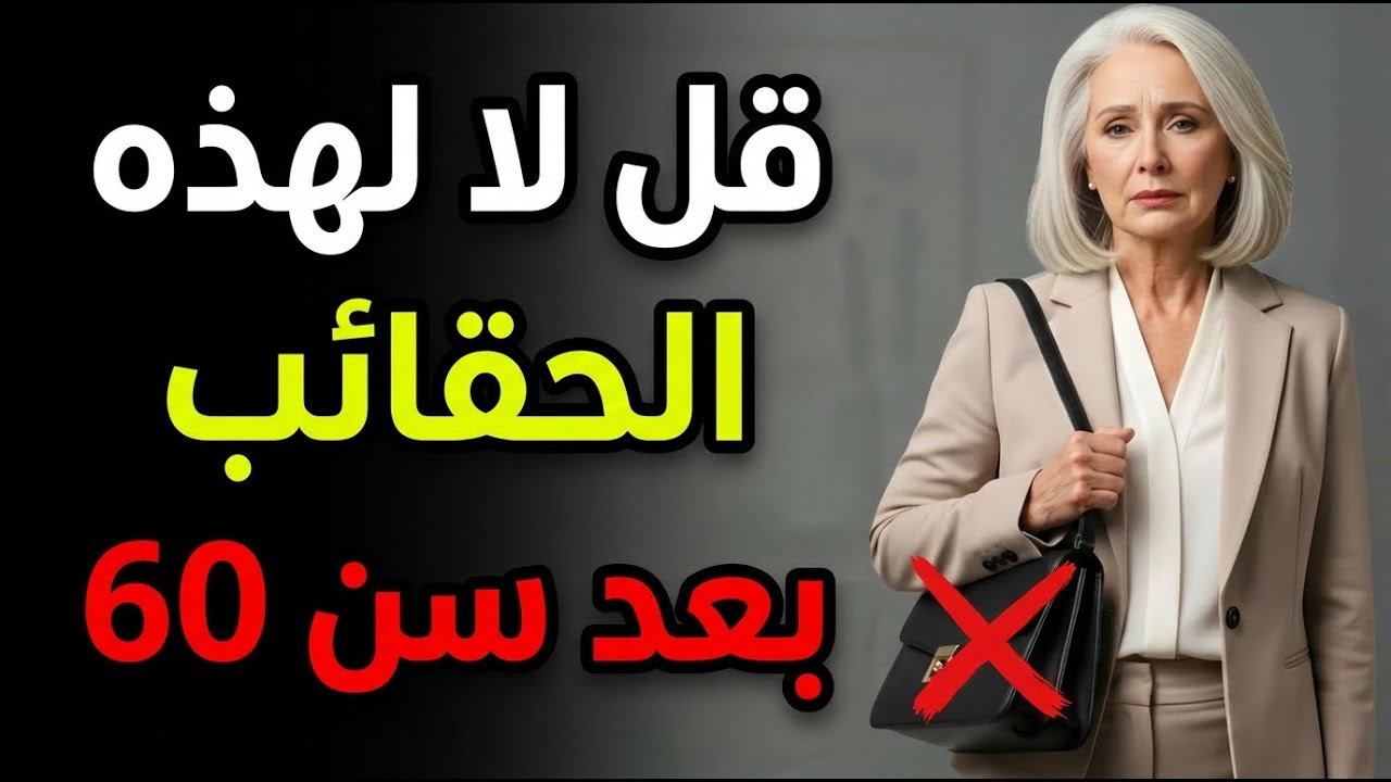 هذه هي 7 حقائب لا يجب أن تستخدميها بعد سنّ 60 عامًا