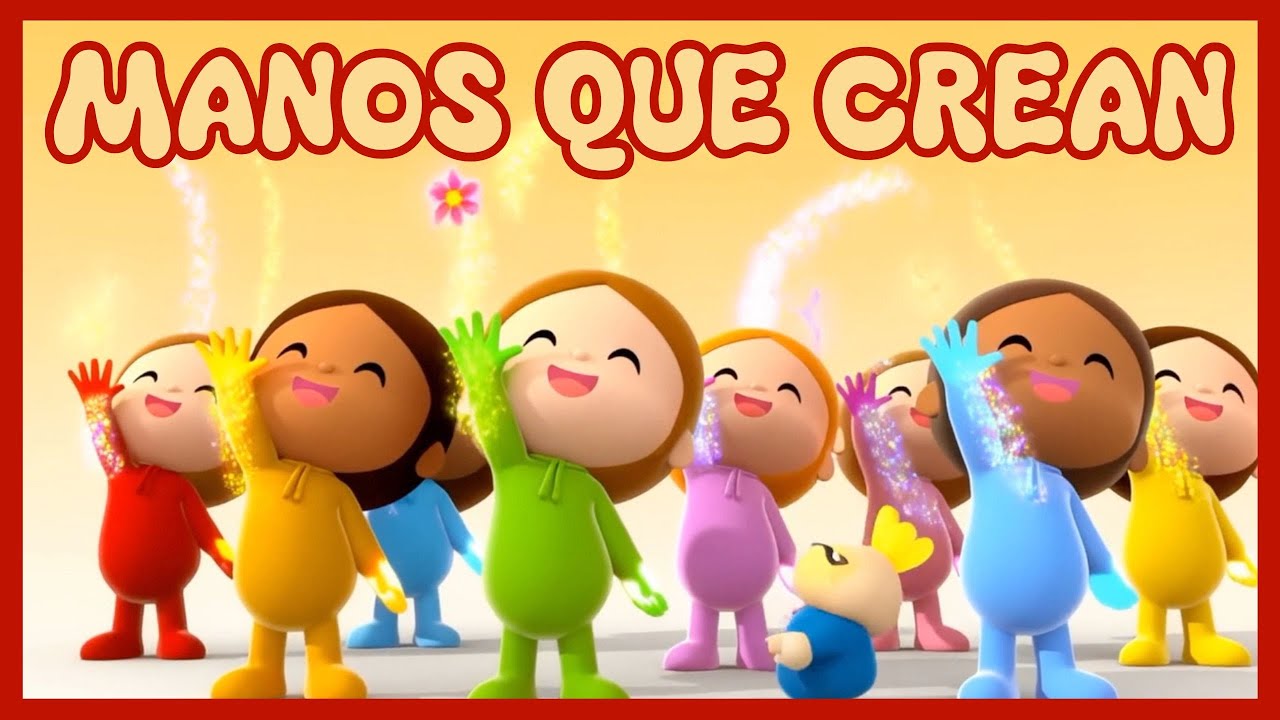 🎨 Manos que crean 🖐️ | Canción infantil sobre creatividad y expresión artística | Canta y Crece