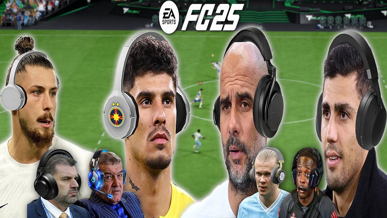 Coman & Drăgușin Joacă FC 25 - Echipa Coman & Drăgușin VS Echipa Guardiola & Rodri!