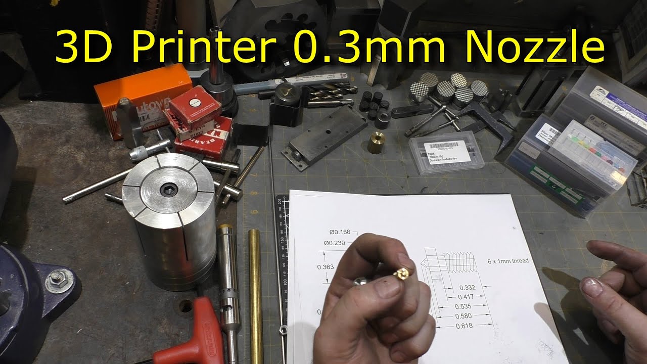 81 Making a 3D Printer Nozzle 0 3mm