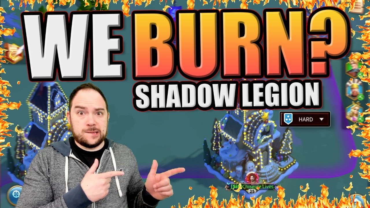 Restart Project: Shadow Legion Hard Difficulty - Will our city burn?| Rise of Kingdoms