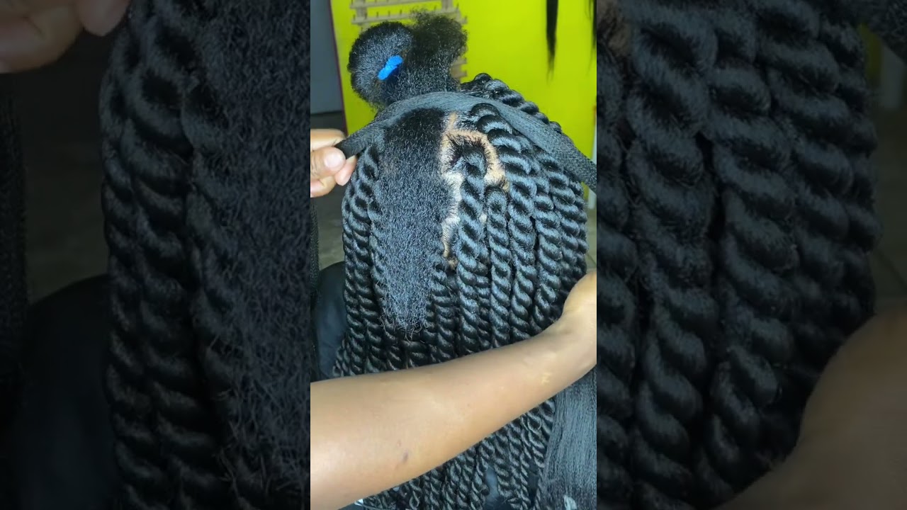 How to go Senegalese Twist with Rubber Bands - Beginners - Friendly Tutorial