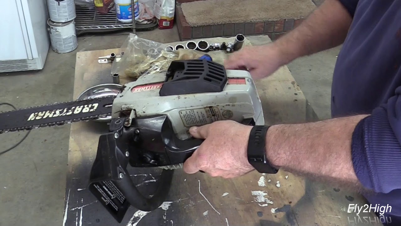 Will It Start?  Old Chain Saw Dropped Off - Can It Be Resurrected?  FTHVN 678