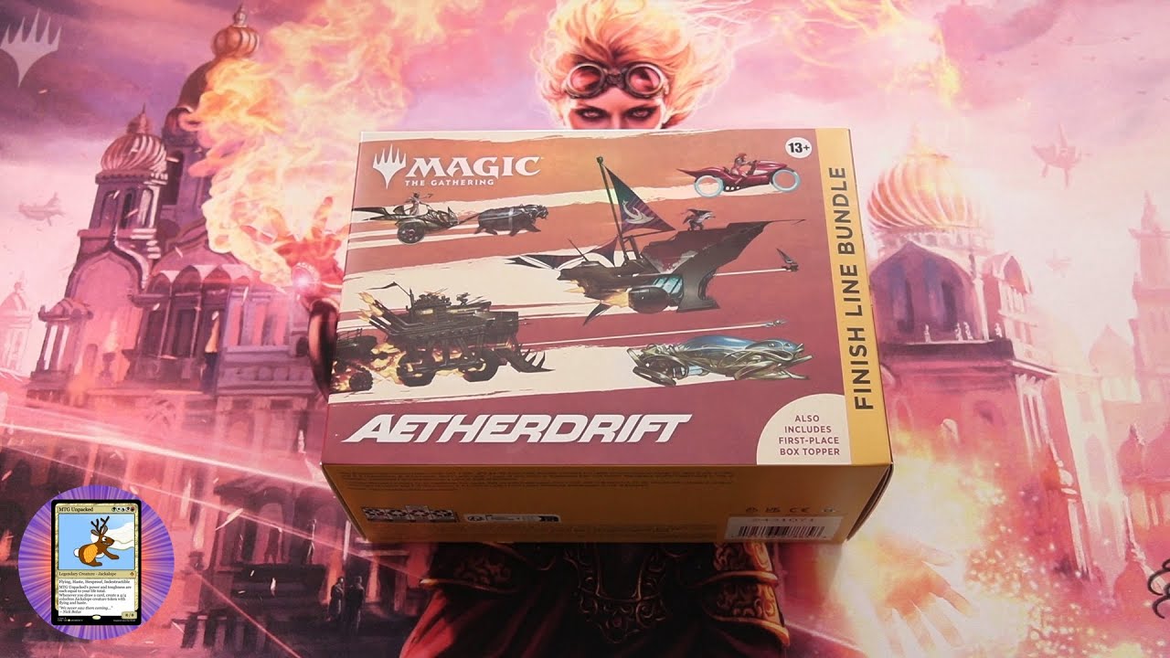 Aetherdrift Finish Line Bundle Unboxing - MYTHICS!