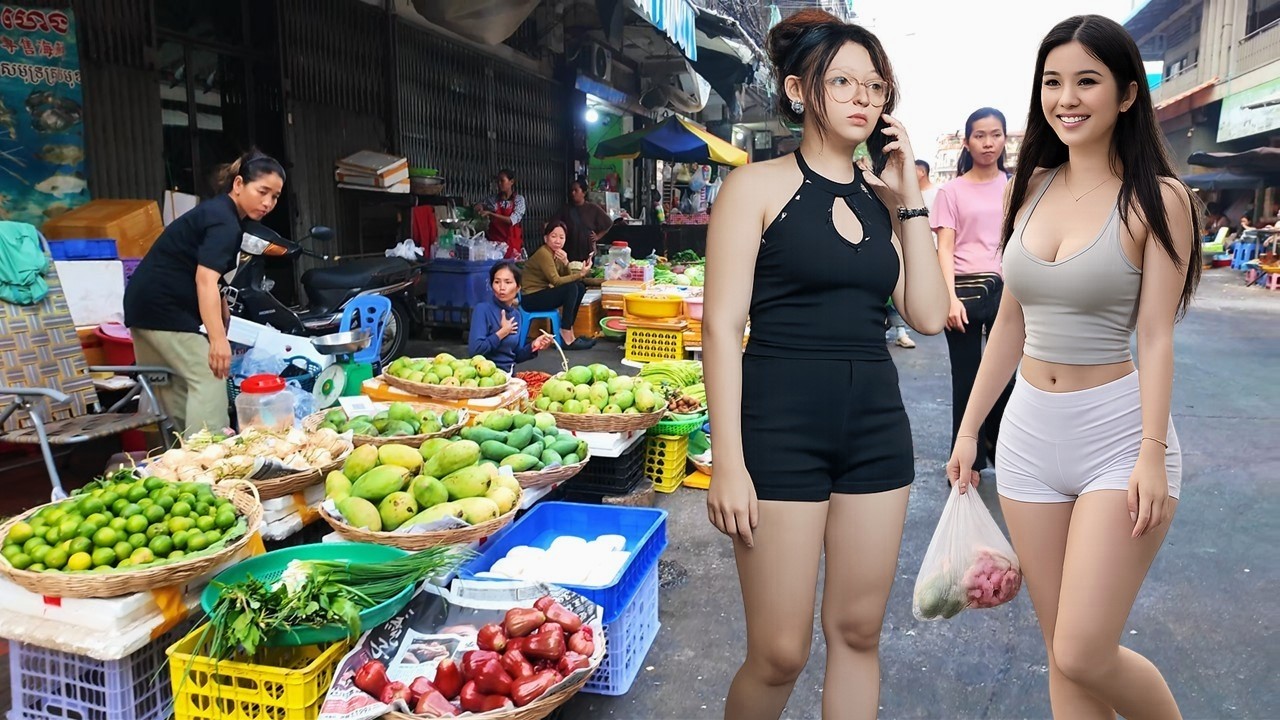 Hidden Gems CAMBODIAN Street Food 2026 - Walking Tour in Orussey Market, Phnom Penh