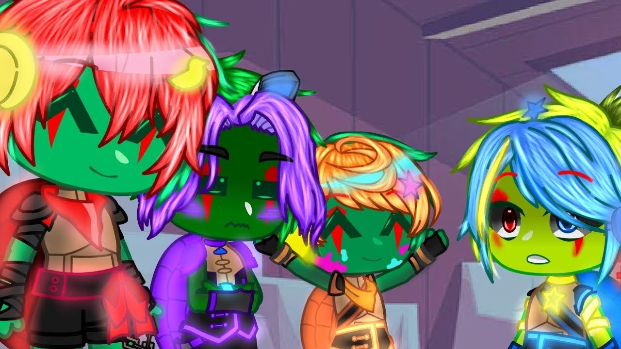 Your beauty never ever scared me || ROTTMNT || Meme || Angst || ft. Leo ||Gacha Club||Description||