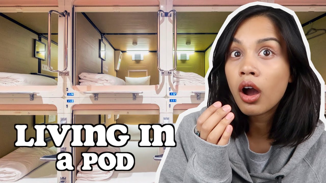 living in a cheap capsule hotel for 48 hours | clickfortaz