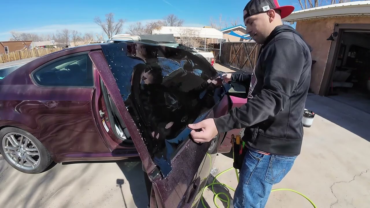 Double-Cutting Window Tint