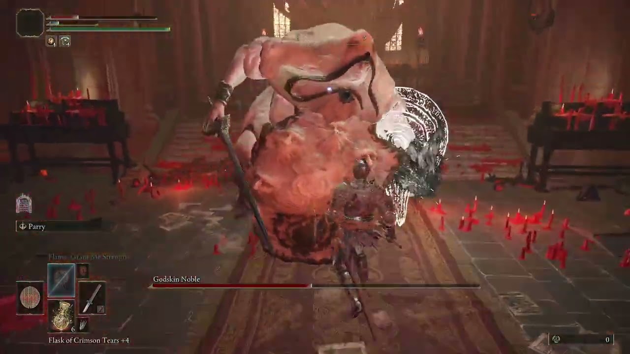 godskin noble vs parry and just riposte dmg