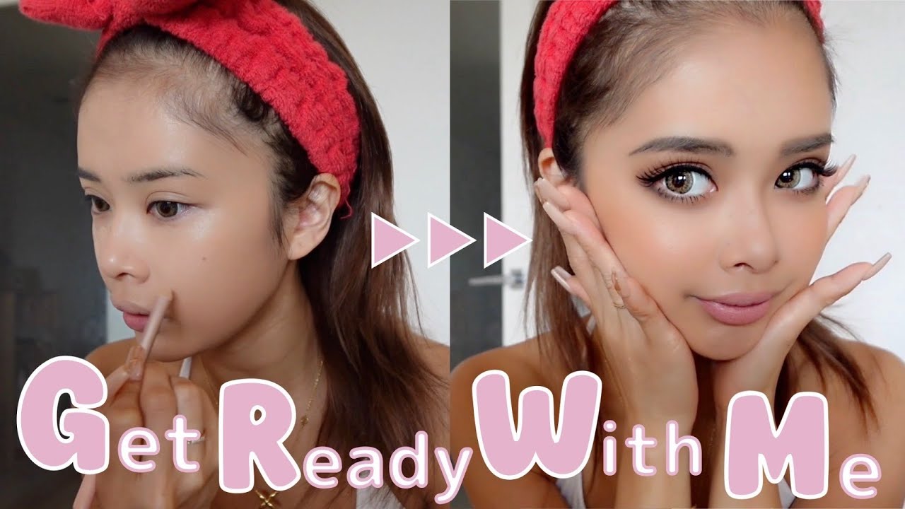 【GRWM】時間がないのに雑談が止まらない美容院行く前の朝💇‍♀️⏰【雑談メイク】