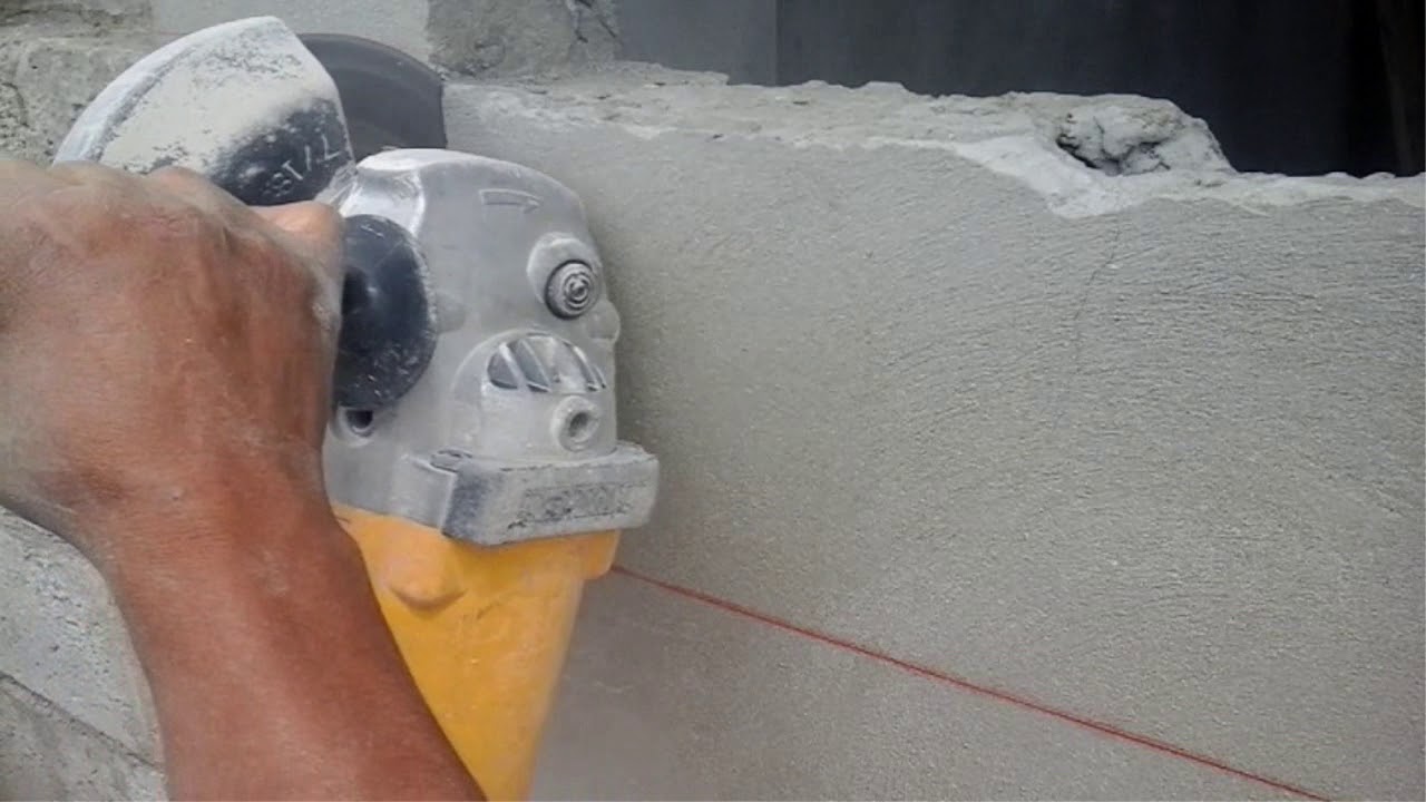 Corte de pared/Wall cut.