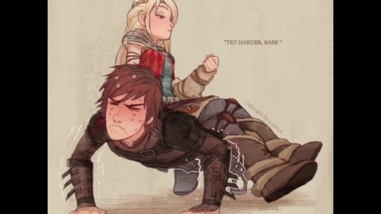 Hiccup and Astrid Comic top 10☆How to Train Your Dragon