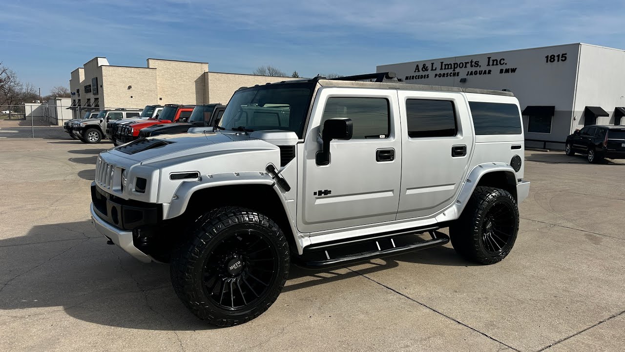Hummer H2 SUV Luxury Special Edition 2009 года выпуска, цвет Silver Ice Metallic, пробег 45 000 м...
