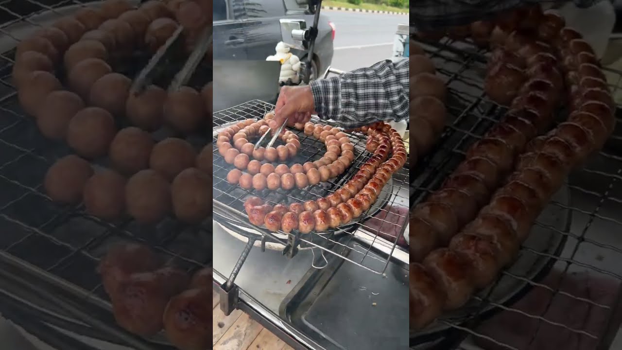 ร้านริมทางขายวันละ 2,500ลูก ลูกค้าแน่นร้าน #food #streetfood #yummy #cooking #thailand