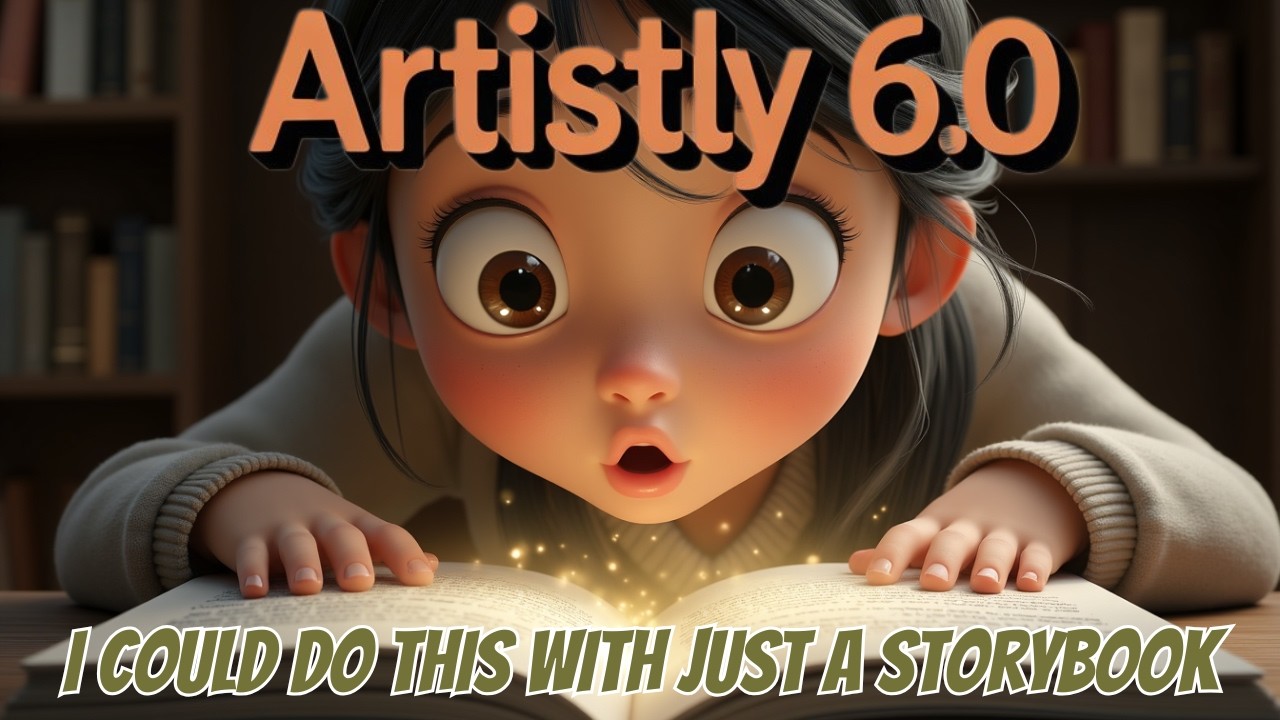 Artistly 6.0 I can't believe I could do this with just a storybook