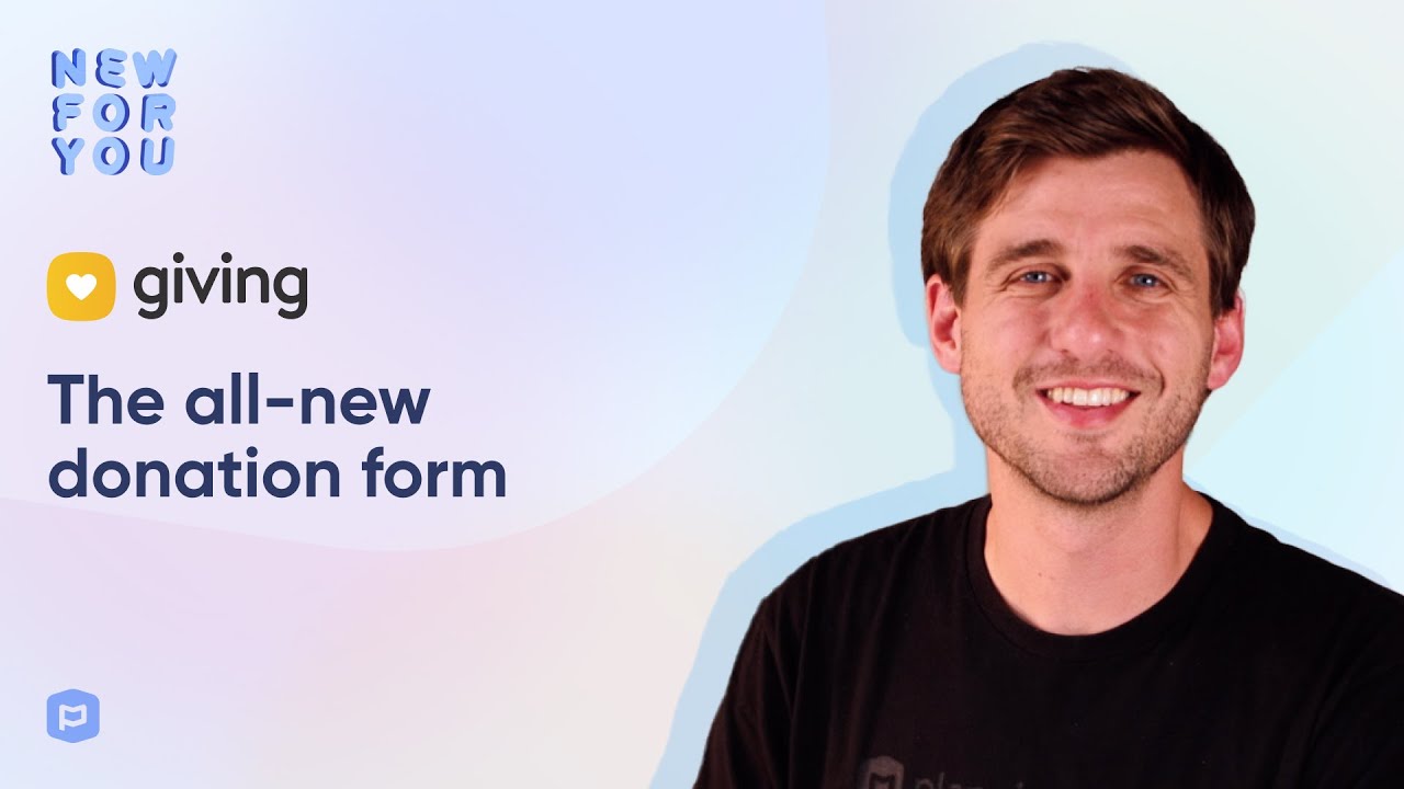 New For You: The all-new donation form